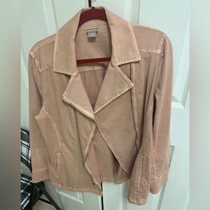 Chico’s jacket pale pink
